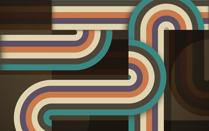 material design, retro abstract art, geometry, lines, geometric shapes, lollipop, creative, strips, brown backgrounds