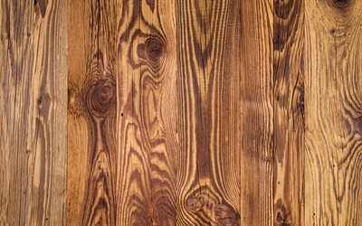 marrone, di legno, texture, 4k, legno, sfondi, macro, tavola di legno