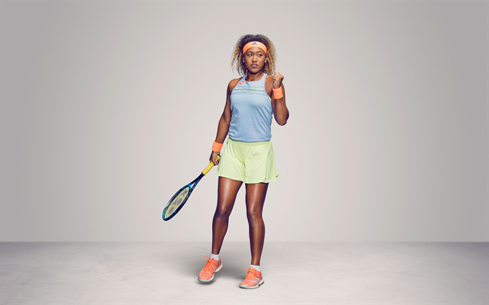 Naomi Osaka, WTA, Japansk tennisspelare, photoshoot, k&#228;nda idrottare