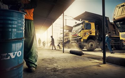 Volvo FMX, camion minier, dumper, machines de construction, les nouveaux camions Volvo