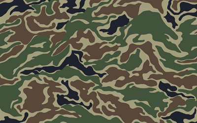camuflaje verde, 4k, verano de camuflaje, camuflaje militar, verde antecedentes, patr&#243;n de camuflaje, camuflaje texturas