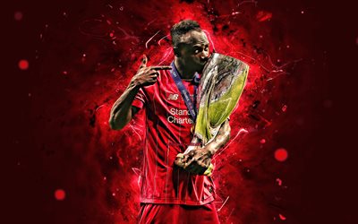 Download wallpapers  Sadio  Mane  with cup 4k 2021 