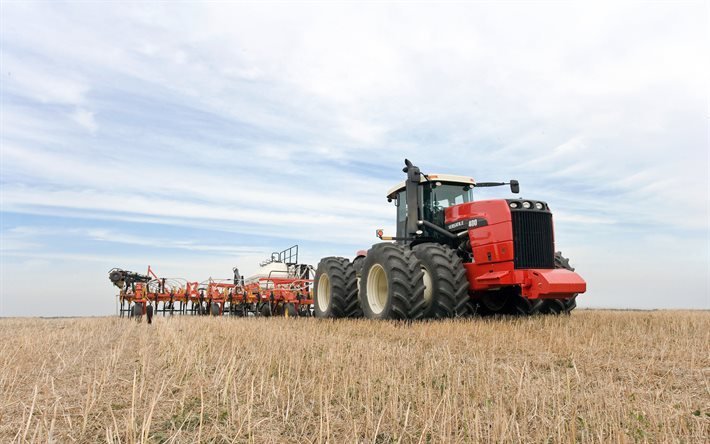 Polyvalent 400, tracteur, machines agricoles, concepts de r&#233;colte, tracteur sur le terrain