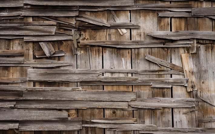 vecchia struttura di assi di legno, fondo di legno, vecchia struttura di legno, struttura della parete di legno