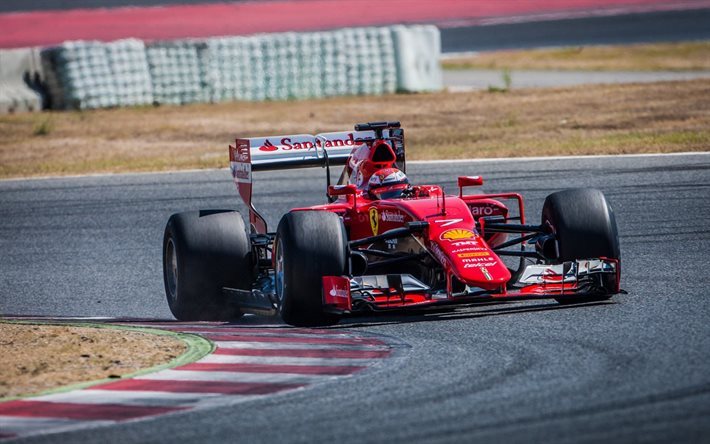 Formula 1, Ferrari, Kimi Raikkonen, F1, SF15-T