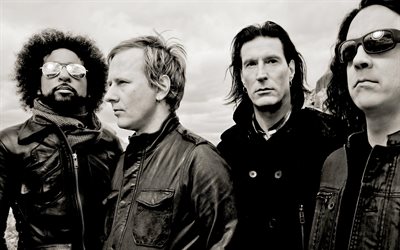 Alice in Chains, 4k, groupe de rock Am&#233;ricain, Jerry Cantrell, Sean Kinney, Mike Inez, William DuVall, Seattle, &#233;tats-unis
