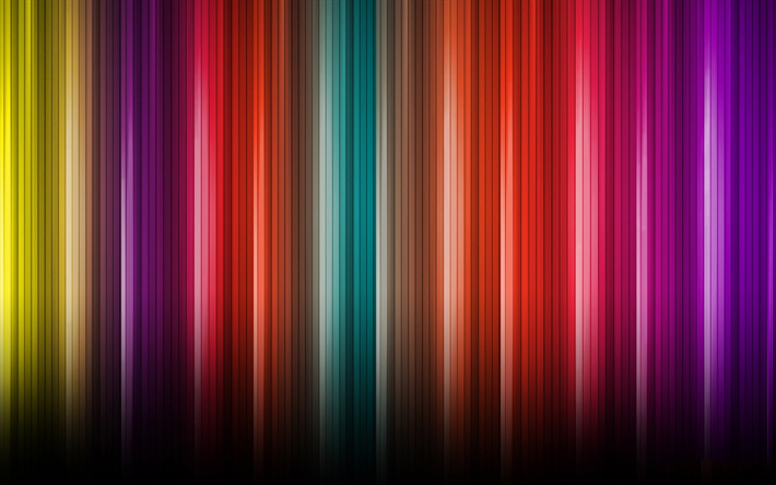 lignes, cr&#233;atif, arc-en-ciel, spectre color&#233;, fond abstrait
