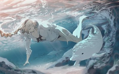 Jeanne d Arc, Ruler, Fate Apocrypha, Fate Grand Order, Alter, manga, Fate Series, TYPE-MOON