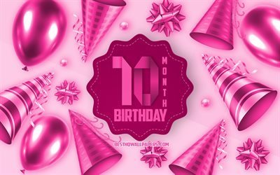 嬉しい10月に誕生日, ご挨拶カード, 10ヶ月の娘の誕生日, ピンクの赤ちゃん誕生の背景, 10月の少女, 嬉しい6月に誕生日, シルク弓, 10月誕生日, お誕生日おめで