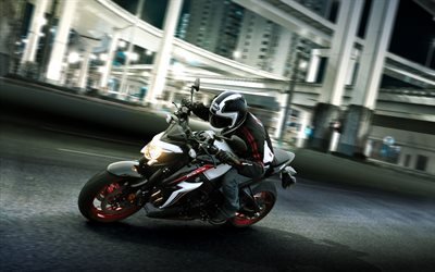 Suzuki GSX-S1000A, 4k, superbikes, 2019 motos, el piloto de una moto, 2019, Suzuki GSX-S1000, Suzuki
