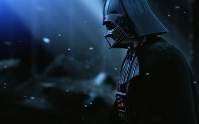 Darth Vader di Star Wars, maschera nera