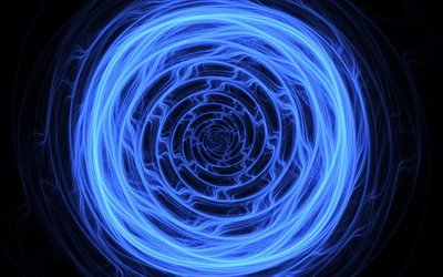 sininen ympyr&#228;, savu, pimeys, blue rings, luova
