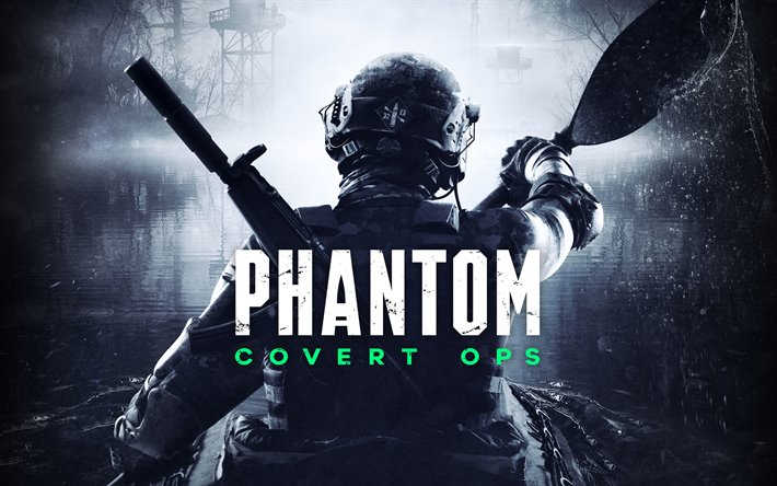 Fantasma Covert Ops, 4k, cartaz, 2019 jogos, E3 2019