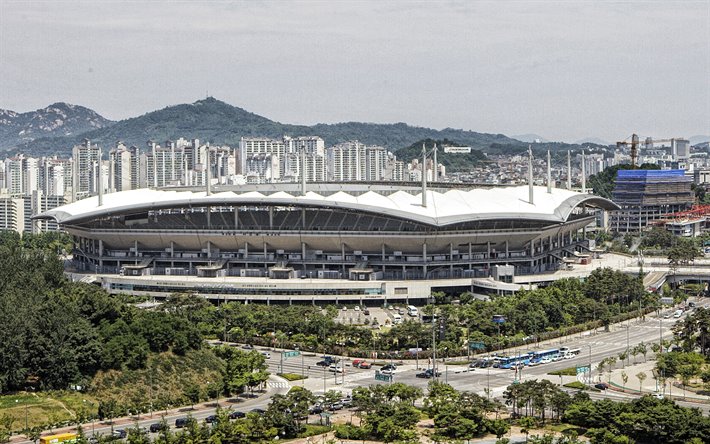 Seoul World Cup Stadium, Sangam Est&#225;dio, est&#225;dio de futebol, arena de esportes, Seul, Coreia Do Sul