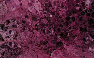 viola pietra texture, sfondo viola con le bolle, naturale, texture, texture di pietra