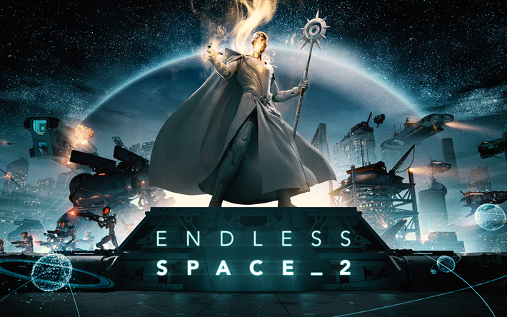 Endless Space 2, de l&#39;art, en 2017, des jeux, des affiches, de la strat&#233;gie
