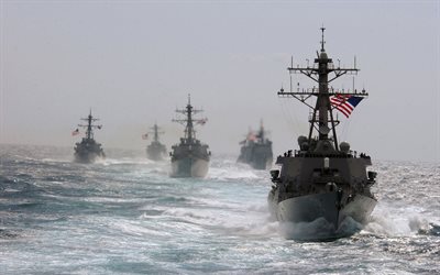 USS Porter, DDG-78, jagare, Usa: S Flotta, AMERIKANSKA arm&#233;n, battleship, US Navy, Arleigh Burke-klassen