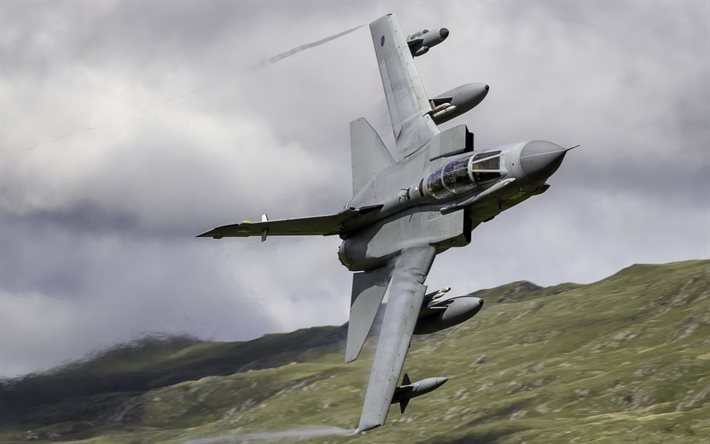 Panavia Tornado, german fighter, combat aircraft, Tornado GR4, military aircraft