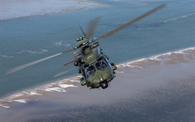 NHI NH90, tysk militärhelikopter, belgiskt flygvapen, militära transporthelikoptrar, Eurocopter
