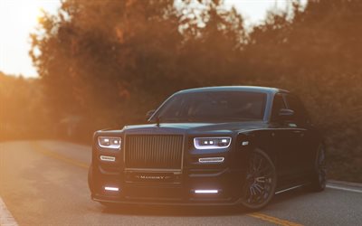 Rolls-Royce Phantom VIII, 4k, carros de luxo, carros 2020, Mansory Rolls-Royce Phantom, tuning, Rolls-Royce