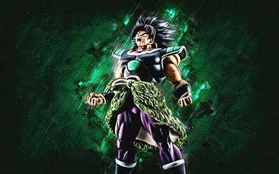 Broly, Dragon Ball, green stone background, Broly DBS, Dragon Ball characters, anime characters, japanese manga, Dragon Ball Super, Broly Dragon Ball