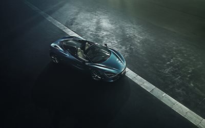 McLaren 720S H&#228;m&#228;h&#228;kki, 2018, sininen superauto, kilpa-auto, Brittil&#228;inen urheiluautoja, McLaren