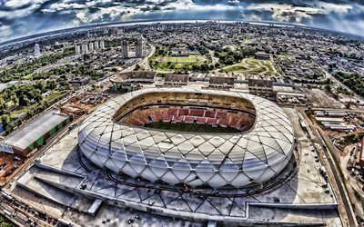 Amazon Arena, HDR, estadio de f&#250;tbol, de f&#250;tbol, de la Amazonia, Manaus, Amazonas, Brasil