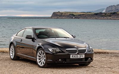 BMW 6-serisi Coupe, E-mail, 2007 otomobil, UK-spec, l&#252;ks arabalar, BMW 650i Coupe, Alman otomobil, BMW