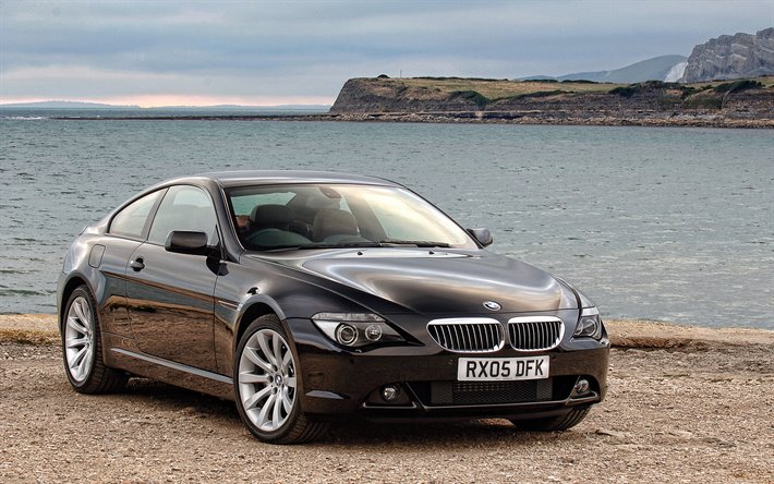 BMW 6-series Coupe, E63, 2007 cars, UK-spec, luxury cars, BMW 650i Coupe, german cars, BMW