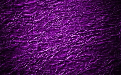 4k, violetti nahka rakenne, nahka kuvioita, nahka tekstuurit, violetti taustat, nahka taustat, makro, nahka, violetti nahka tausta