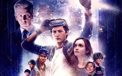 ready player one, kunst, 2018 film, poster