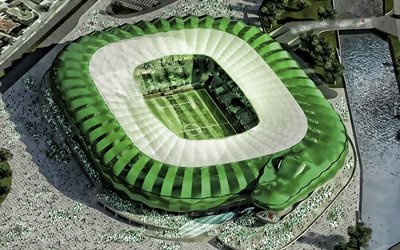 Timsah Arena, 3D-projektin, turkin stadionit, Bursa, Krokotiili Areena, Bursaspor Stadium, Turkki, Bursaspor FC