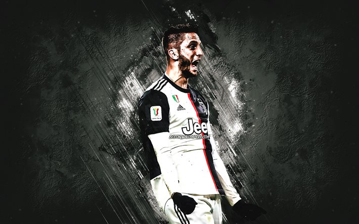 Rodrigo Bentancur, Uruguay, joueur de football, milieu de terrain de la Juventus FC, le portrait, la Serie A, Italie, football