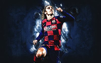 Antoine Griezmann, Fransız futbolcu, FC Barcelona, portre, Şampiyonlar Ligi, UEFA, futbol, d&#252;nya futbol yıldızları