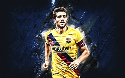 Sergi Roberto, スペインのフットボーラー, mf, FCバルセロナ, のリーグ, スペイン, サッカー, チャンピオンリーグ