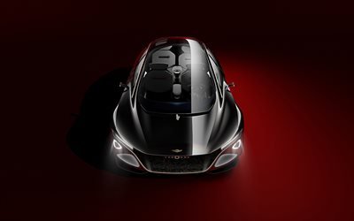Aston Martin Lagonda Visione, 4k, 2018 auto, concept car, Aston Martin