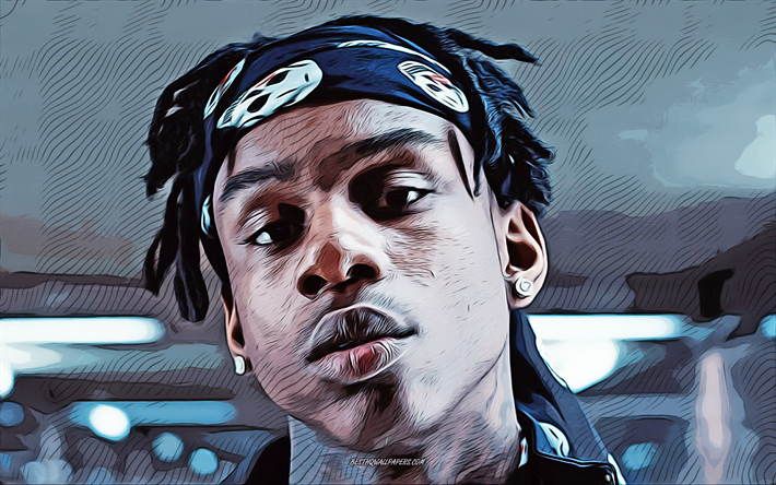 Download Polo G Animated Art Wallpaper