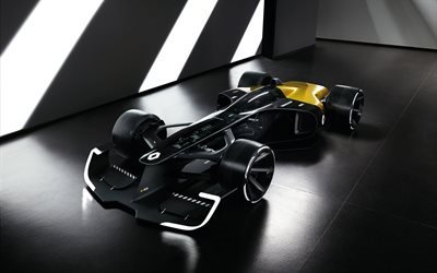 رينو RS 2027, الرؤية مفهوم, 2017, السيارات الرياضية, سباق السيارات, سيارة المستقبل, رينو