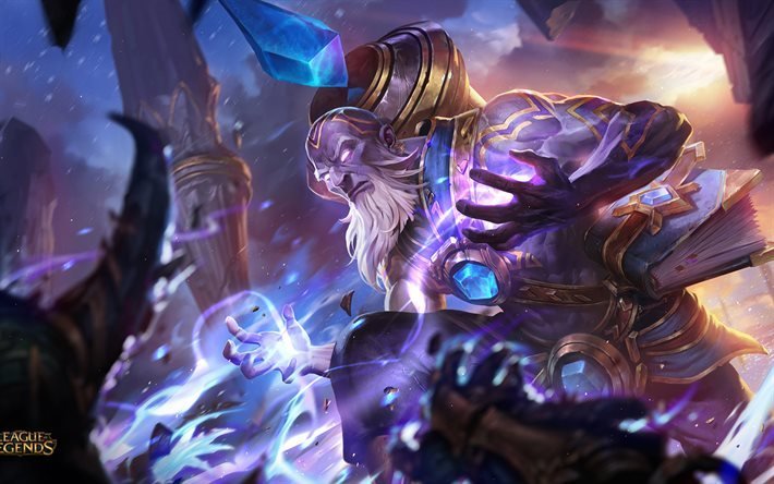 Triunfante Ryze, caracteres, League Of Legends