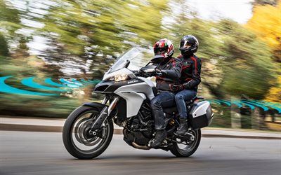 950 Ducati Multistrada, 4k, yol, 2018 bisiklet, radar ARAS, Ducati