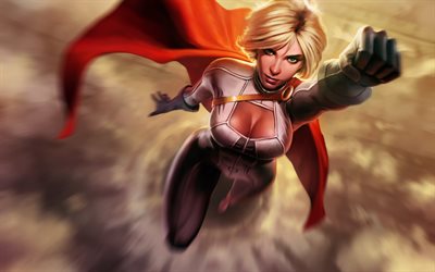 Power Girl, vol, Kara Zor-L, super-h&#233;ros, Karen Starr, DC Comics