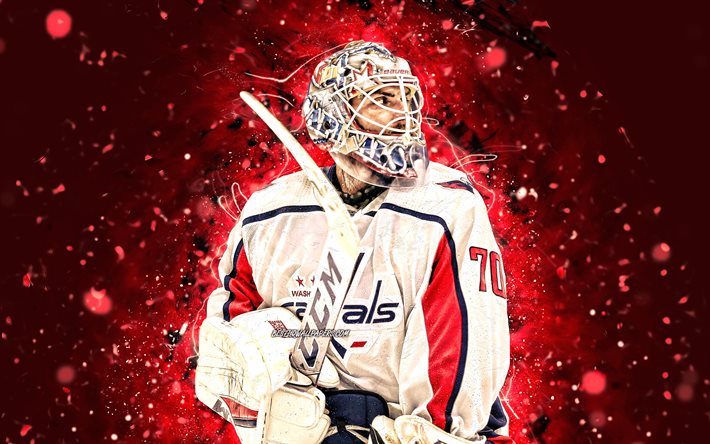 Download wallpapers Braden Holtby, 4k, Washington Capitals, NHL, hockey ...