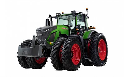 fendt 942 vario, moderner traktor, vorderansicht, landmaschinen, traktor, fendt