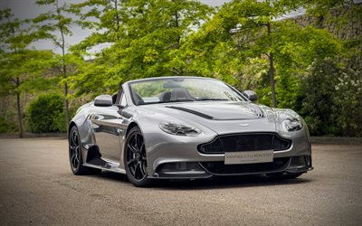 Aston Martin Vantage GT12 Roadster, 4k, tuning, 2018 cars, supercars, Aston Martin Vantage, cabriolets, Aston Martin