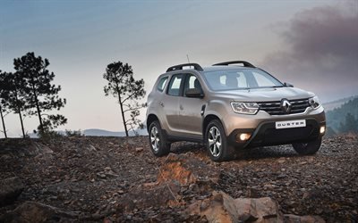 Renault Duster, 4k, offroad, 2019 cars, crossovers, french cars, 2019 Renault Duster, Renault