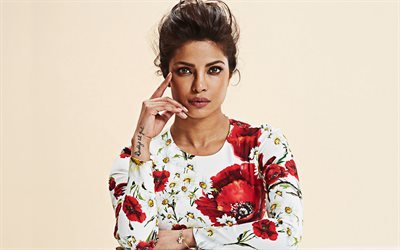 Priyanka Chopra, 2019, la beaut&#233;, la 4k, d&#39;indiens, de c&#233;l&#233;brit&#233;, de Bollywood, l&#39;actrice indienne, femme brune, photoshoot