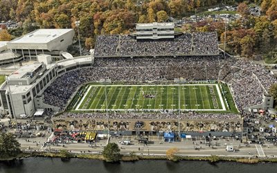 Michie Stadium, Army Black Knights Stadium, NCAA, american football, football stadium, US Military Academy, West Point, New York, USA