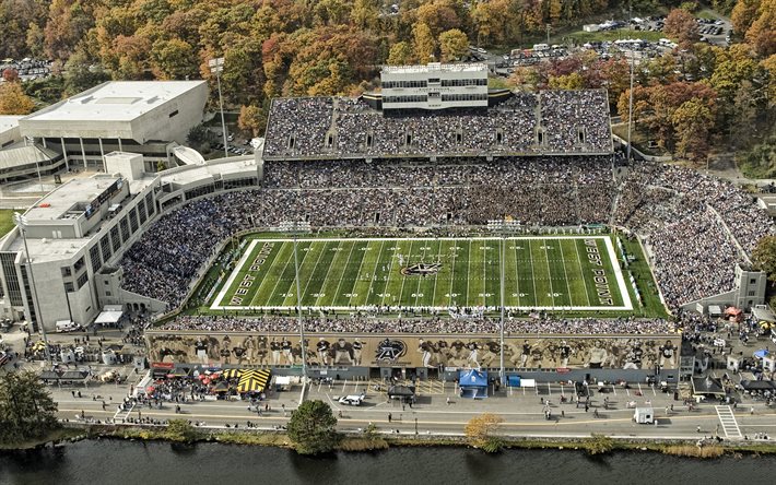 Michie Stadium, Army Black Knights Stadium, NCAA football americano, stadio di calcio, US Military Academy di West Point, New York, USA