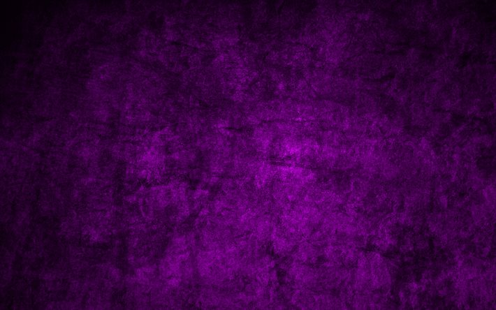violette stein hintergrund -, 4k -, stein-texturen, grunge, hintergrund, stein, wand, violett, violett stein