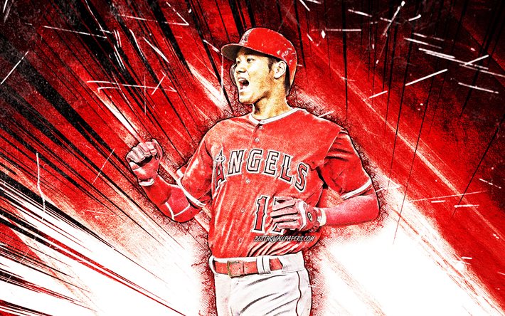 shohei ohtani introduced himself to angels fans in the on shohei ohtani angels wallpapers